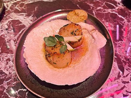 XO Scallops with Granny Smith Apples were a team favorite. Image by Christianne Klein.