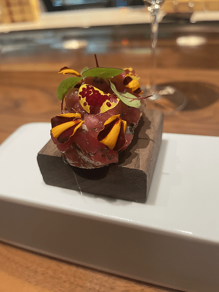 bluefin tuna tartare from Japan