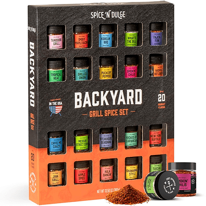 Backyard Grill Spice and Seasonings Gift Set c/o Spice 'N Dulge