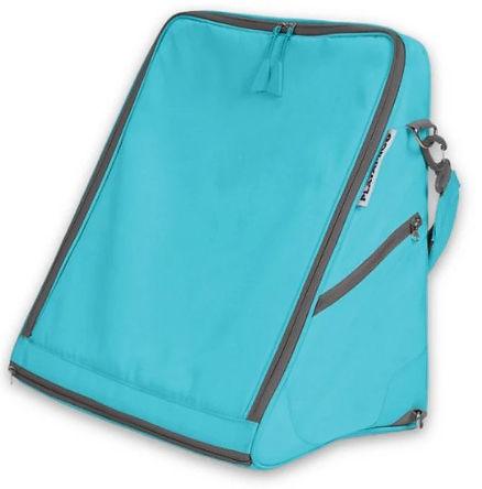 Playamigo Portable Lounger with Storage in Aqua.