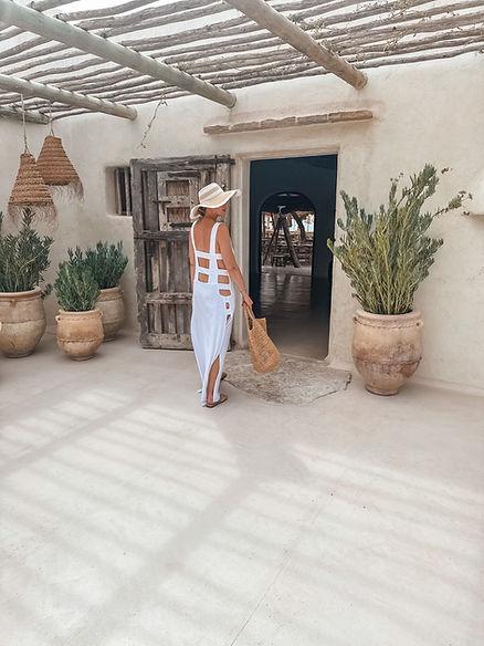 Arriving at Casa Jondal in Ibiza. Image by Katherine Rose Woller.