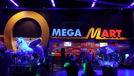 Inside Omega Mart at Area 15- a surreal, incredible interactive art installation. Image by Dan Sattel.