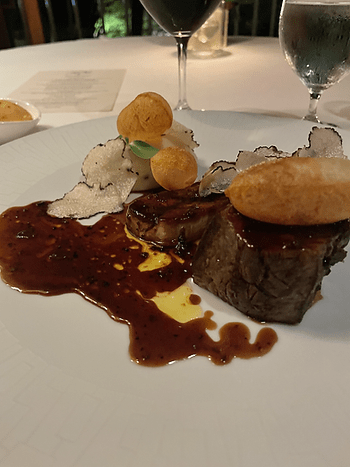 Fourth course- Filet de Boeuf