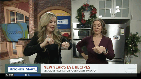 Sharing the delicious Kaluga Caviar from The Caviar Co. on Good Day Sacramento with Dina Kupfer 12/30/25.  Video c/o Christianne Klein. 