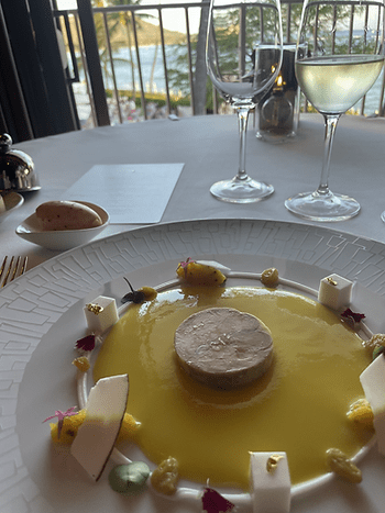 Foie Gras de canard on plate