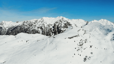 Cortina, Italy.  Home to the 2026 Winter Olympic Games. Video by Marian Croitoru.