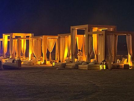 One of the VIP seating areas inside Rise Festival (open to Platinum and Diamond ticket holders).  Image by Christianne Klein.