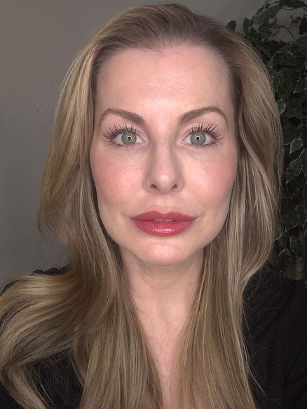 Post "Holiday Glow-Up". No filter- minimal makeup.