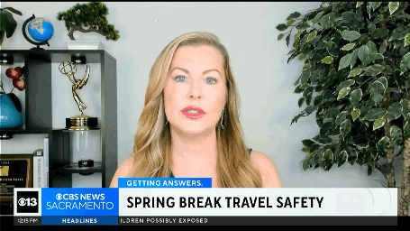 Christianne Klein discussing Spring Break Safety on CBS in Sacramento, 3/6/26