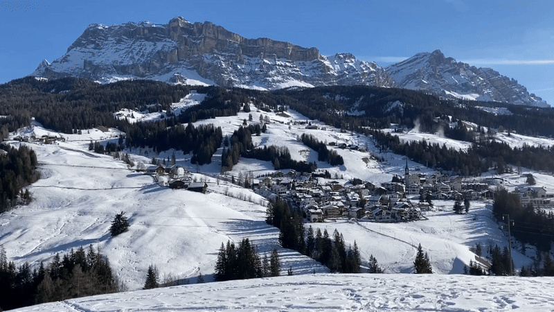 Now is a perfect time to visit the Italian slopes. Video by Stefano Barbieri.