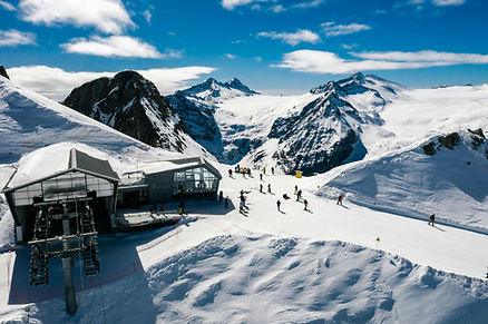 Snow-covered Zermatt, Switzerland. Image by Mikhail Nilov.