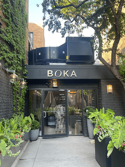 Boka, a One-Michelin-Star restaurant in the heart of Chicago. Image by Emily Simpson.