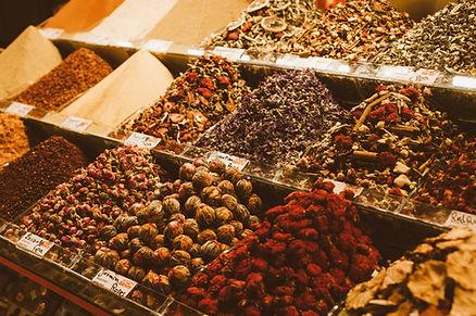 Spices and teas. Image by ROMAN ODINTSOV.