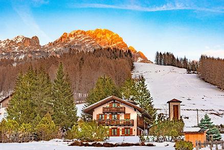 Chalet in Cortina d'Ampezzo, Italy. Image by Duc Tinh Ngo.