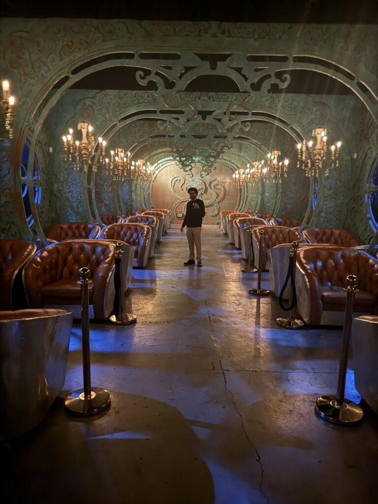 Dan in the incredible 20,000 Leagues Under the Sea Room 