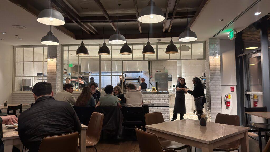 The kitchen inside James Beard-nominated Vicia in St. Louis. Image by Christianne Klein.