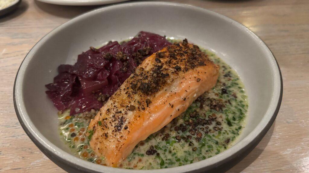 Ora King Salmon at Vicia. Image by Christianne Klein