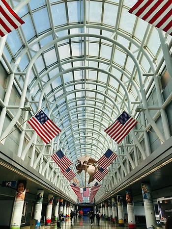 Chicago O'Hare terminal.