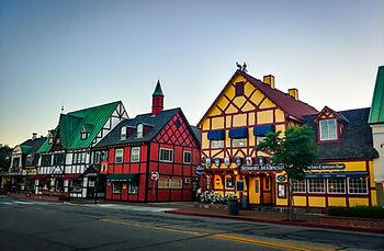 Danish architecture in Solvang, California