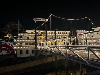 The Delta King paddlewheel riverboat