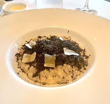 black truffle risotto